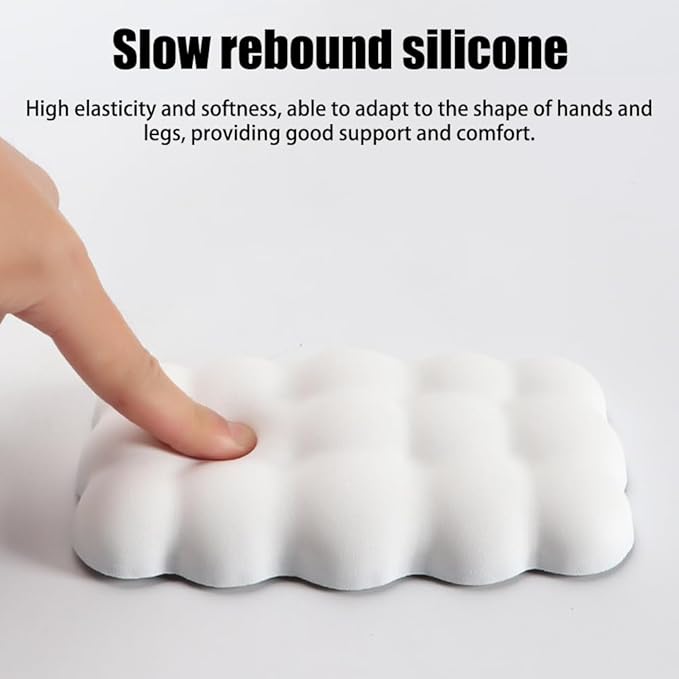 2PCS Car Knee Cushions, Car Elbow Rest Pads Cloud Shape Elbow Pillow Armrests for Car Truck Door Center Console