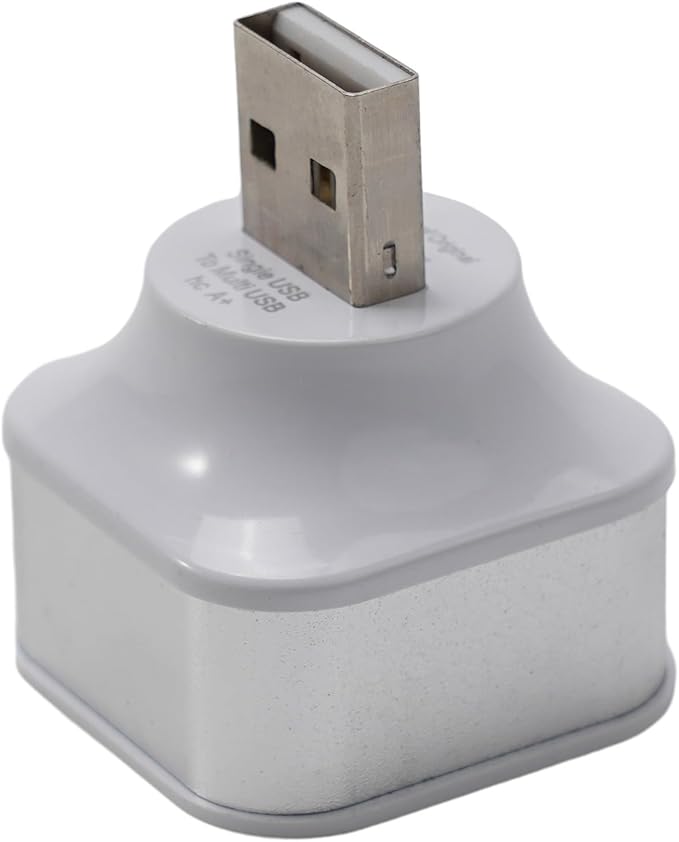 3-Port USB Car Charging Extender Adapter for Vehicle Dash Mount, USB 2.0 Only Charging Hub, Gold/Silver/Black(Silver)