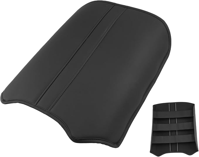Armrest Cover for 2025-2026 Nissan Armada (SV/SL/Platinum/Pro-4X/Platinum Reserve) Nissan Armada Accessories Center Console Cover Arm Rest Protector Middle Lid Pad Protector PU Leather,Non-Slip