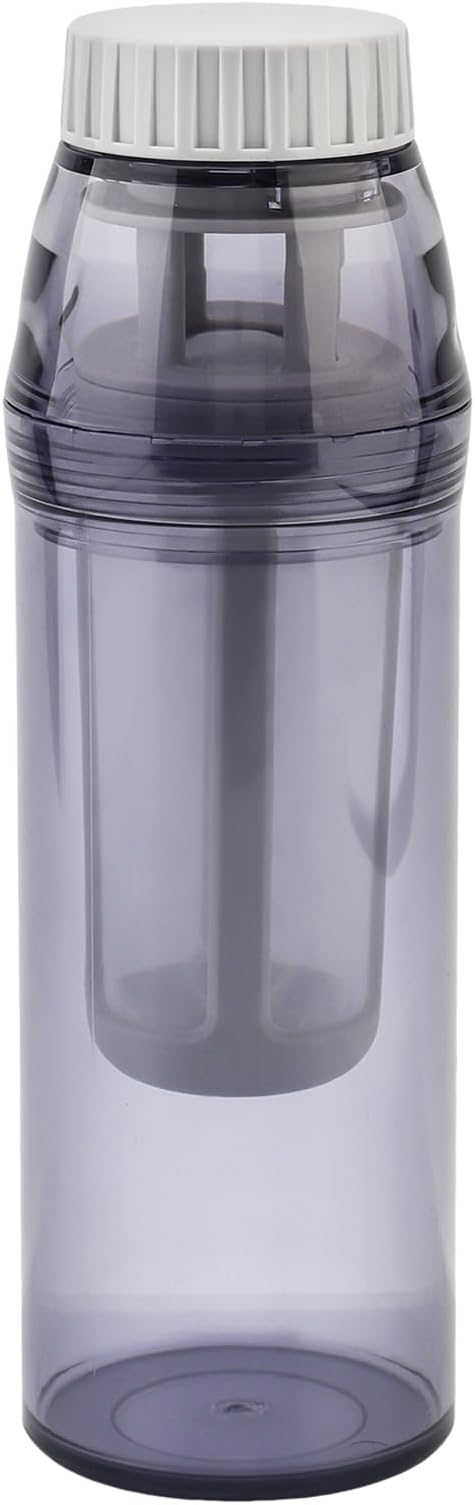 26 oz (770ml) Portable Cold Brew Bottle, Small Handheld Brewer with Removable Filter, Travel & Camping Cold Brew Iced Coffee Cup, Airtight & Leak-Proof for Iced Coffee,Tea & Lemonade