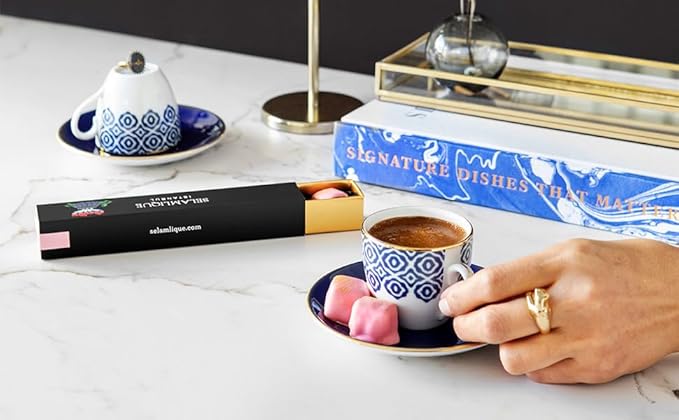 Selamlique Istanbul Turkish Coffee (4.40oz) Ultra Fine Ground (Cinnamon)