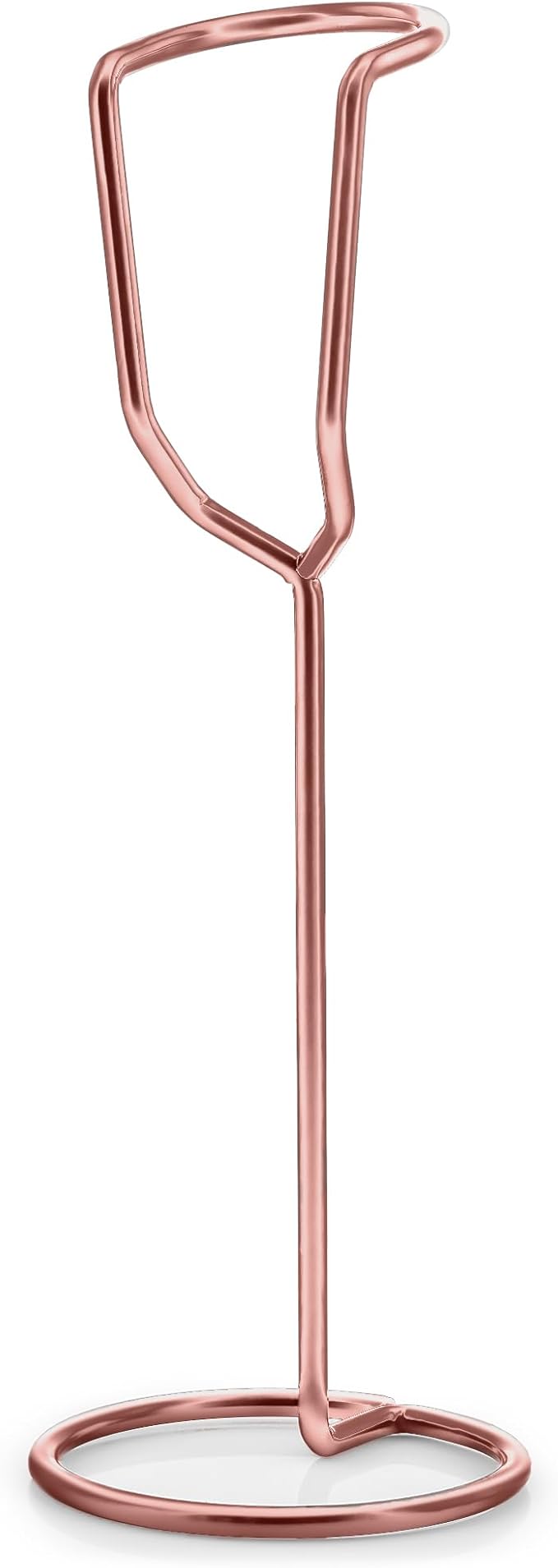 Zulay Kitchen Ultra Frother Stand for Milk Frothers - Heavy Duty, Premium Rust Resistant Milk Frother Holder for Multiple Types of Handheld Frothers (Rose Gold)