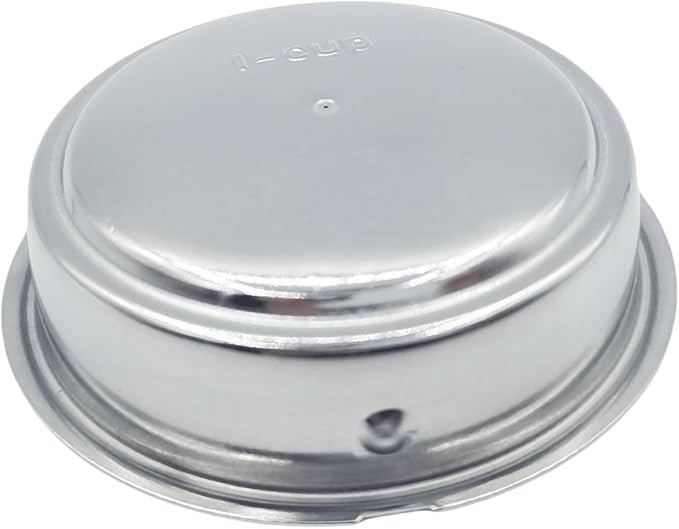 51mm Pressurized Portafilter Basket, Stainless Steel, 2 Cup Capacity, Compatible with Gevi/CASABREWS/CAPRESSO