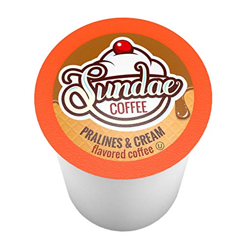 Two Rivers Coffee Ice Cream Flavored Coffee Pods, Variety Sampler Pack for Keurig 2.0 K Cup Brewers, 100 Count