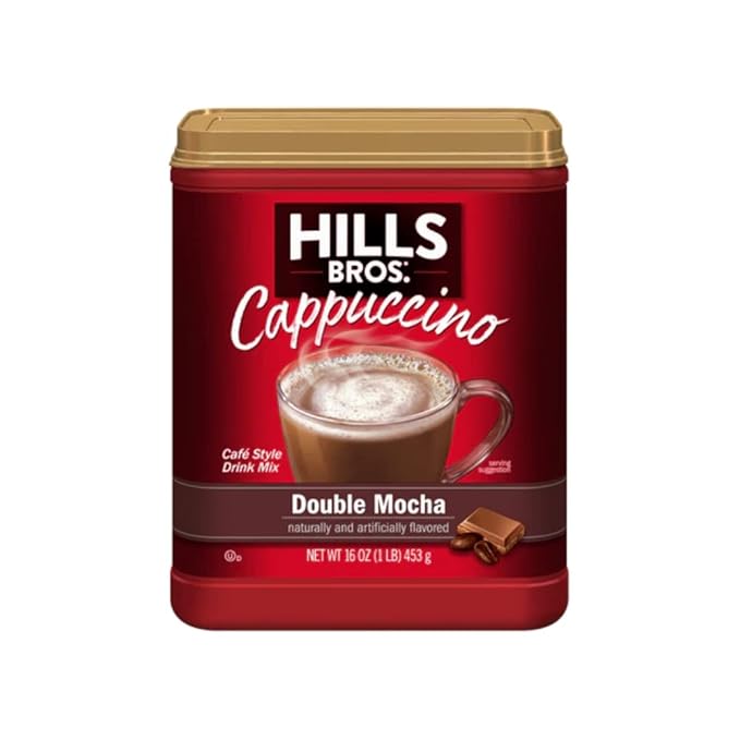 Hills Bros. Cappucinno, Double Mocha (16 Ounce (Pack of 6))