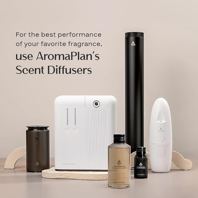 AromaPlan Hotel Scents Golden Radiance 5 Fl Oz (148ml), Home Luxury Aroma & Hotel Fragrance Diffuser Oil- Hotel Diffuser Oil for Aromatherapy- USA Made, Bigger Bottle, Bolder Aroma & Longer Lasting