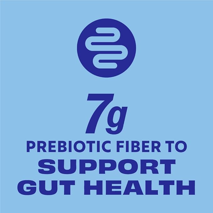 Premier Protein Powder Plus Fiber, Vanilla, 25g Protein, 7g Fiber to Support Gut Health, No Added Sugar (17 Servings)