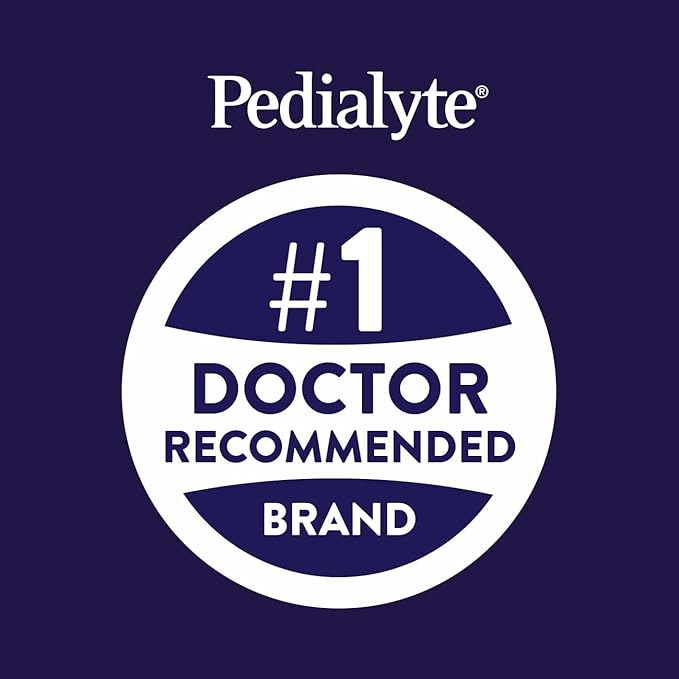 Pedialyte Electrolyte Powder, Hydration Drink for Kids & Adults, Variety Pack: Strawberry, Fruit Punch, Grape, and Apple, 24 Powder Packets