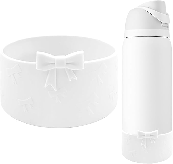 Silicone Bow Boot Water Bottles Accessories for Owala 32 oz WaterBottles