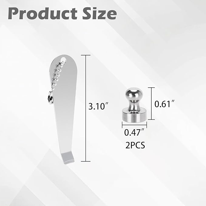 Filter Basket Remover and 2 Magnets, Stainless Steel Tool for Portafilter Basket and Puck Screen Removal, Coffee Accessories