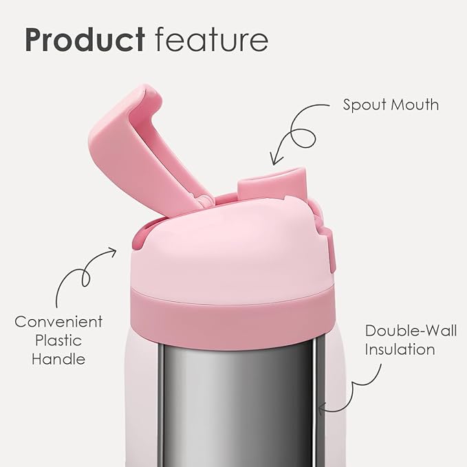 Aunt Insulated Stainless Steel Water Bottle with Straw for Sports and Travel, Best Aunt Ever, 32oz, Gifts for Women Mother's Day Birthday Christmas