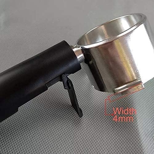 51mm Bottomless Portafilter Compatible with CASABREWS CM5418, 3700Essential and 5418Pro | 51mm Portafilter 3 Ears Fits for Gevi/Yabano (Filter Basket Included)