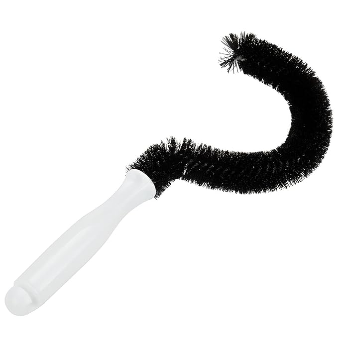OCS Parts Coffee Pot Cleaning Brush | 10-Inch Curved Cleaning Brush for Home and Commercial Coffee Decanters
