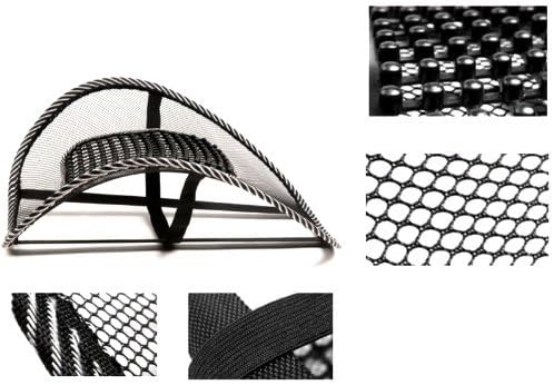 Car Office Seat Chair Massage Back Lumbar Support Mesh Ventilate Cushion Pad