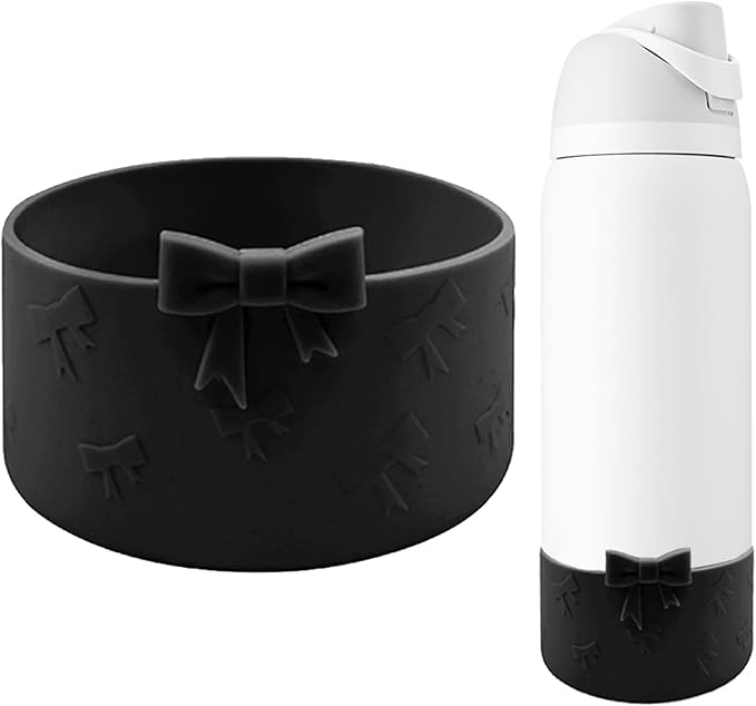 Silicone Bow Boot Water Bottles Accessories for Owala 32 oz WaterBottles