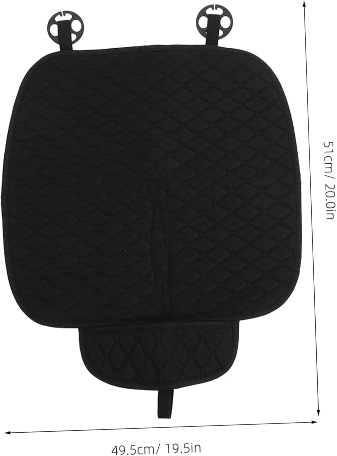 Cabilock Multi-Season Car Seat Lumbar Pillow Anti-Slip Seat Pad for Office Driver Stylish Back Support Pillow