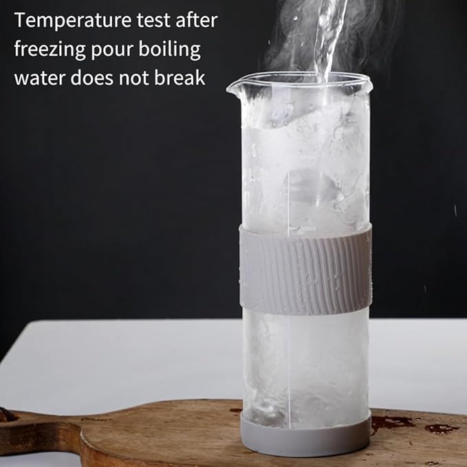 Portable Airtight Cold Brew Iced Coffee Maker Tea Infuser - 800Ml Cold Brew Coffee Kettle Brewing Glass Carafe Pitcher