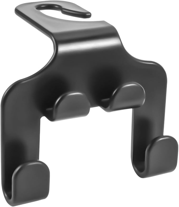 Multipurpose Car Headrest Hook Storage Organizers Strong Holds Space Saving for Handbag Purses & Grocery Bags Umbrellas