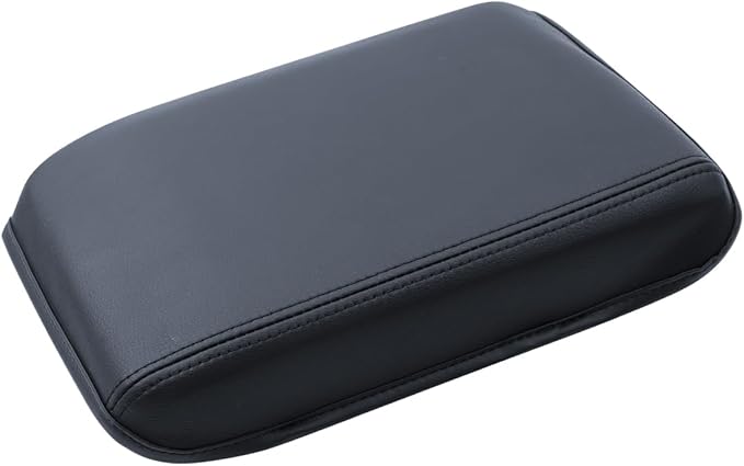 Armrest Cover for 2024 2025 Toyota Tacoma SR /SR5/TRD PreRunner/Limited/Trailhunter/TRD Pro Accessories Center Console Middle Lid Pad Protector for Car Elbow Rest
