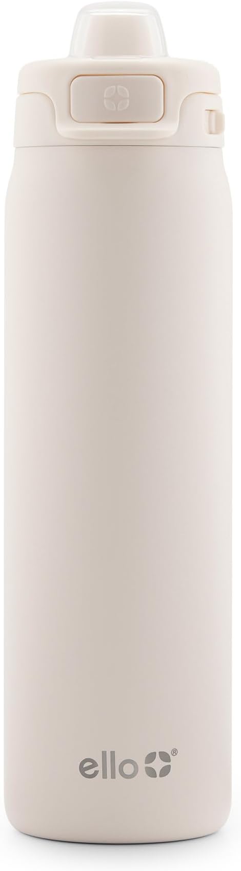 Ello Pop & Fill Insulated Stainless Steel Water Bottle with Quick Fill Lid, Leakproof Locking, Sip or Chug Spout, BPA-Free, Double Wall Vacuum Insulated for Sports, Travel & School- 22oz / 32oz / 40oz