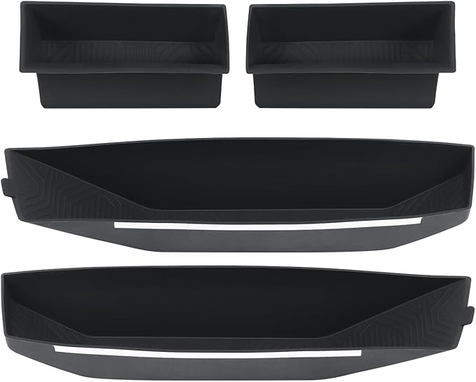 Toyota Car Door Container for 2024 2025 2026 Toyota Tacoma Car Door Pocket Tray Silicone Storage Bag Interior Modification Accessories (Car Door Storage Box)