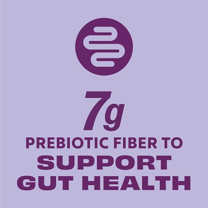Premier Protein Powder Plus Fiber, Chocolate, 25g Protein, 7g Fiber to Support Gut Health, No Added Sugar (17 Servings)