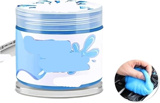 Soft Adhesive Car Cleaning Gel for Interior Removal - Effective Car Detailing(Xj240409828-1pc-001)
