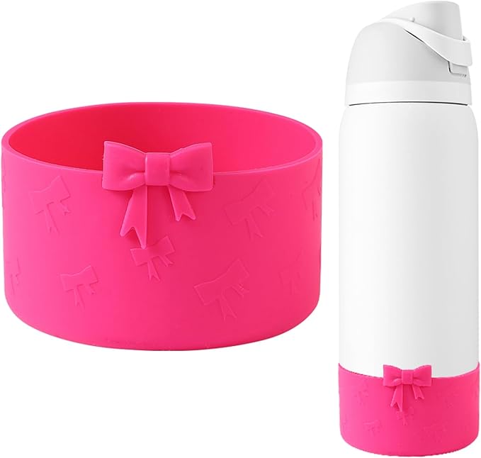 Silicone Bow Boot Water Bottles Accessories for Owala 32 oz WaterBottles