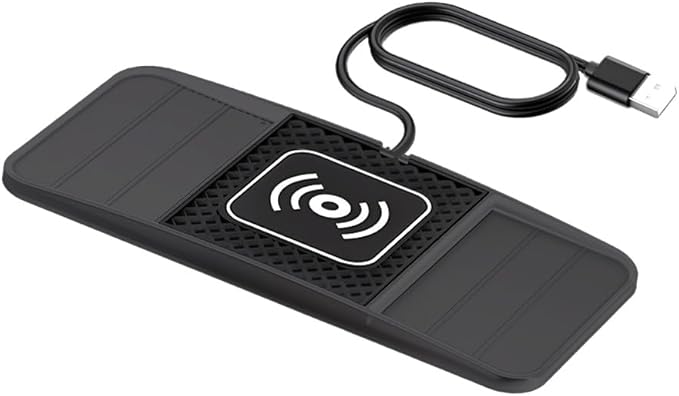 Wireless Charging Pad for Car for Mercedes Benz G 350 G 400 G 500 G 63 AMG G 65 AMG, DIY Trim-to-Fit Slim Non Slip Fast Charger Car Wireless Charging Pad 30CM Cable,B 30cm USB Plug Cable