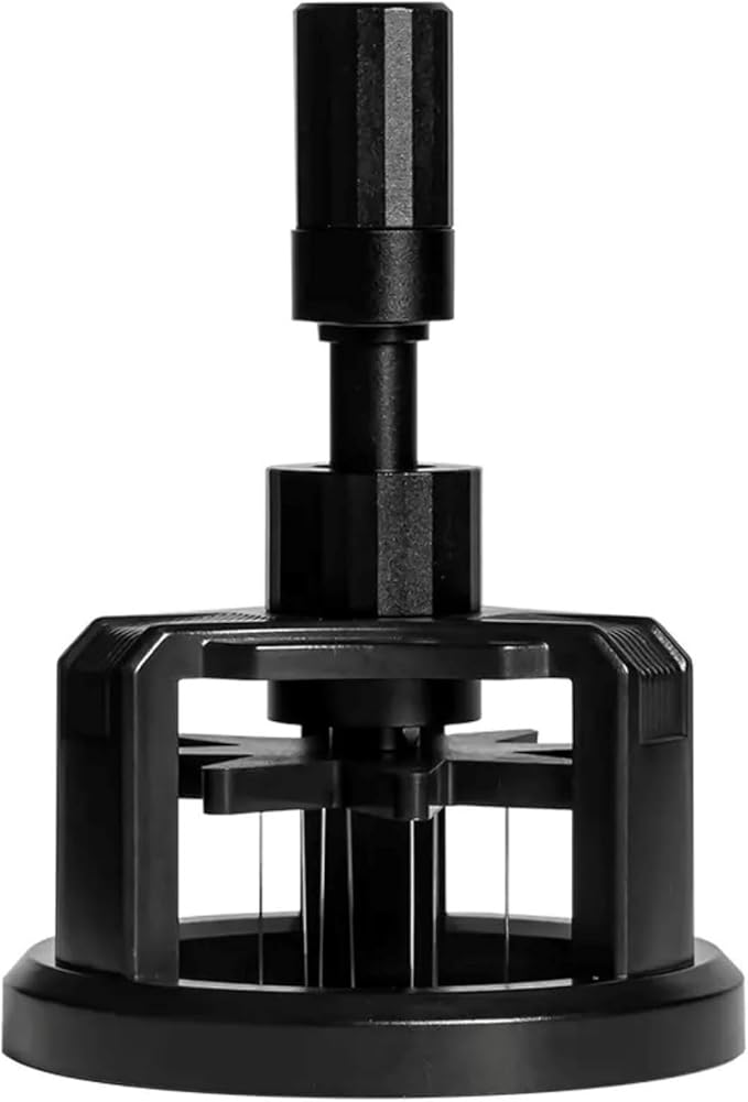 58mm WDT Espresso Tool – Adjustable Height Coffee Distributor & Leveler with Magnetic Base – 10 Stainless Steel Needles for 58mm Portafilters, Barista Espresso Stirrer & Even Extraction