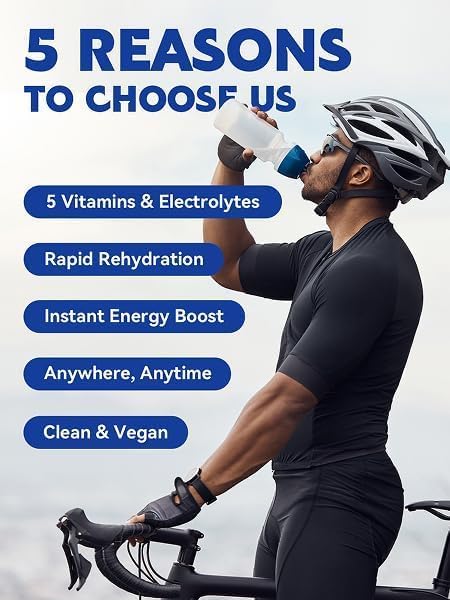 Electrolytes Powder Packets - Hydration Packets, Liquid Daily IV Hydrate Packet for Dehydration Relief and Rehydration Portable, Electrolyte Drink Mix Vegan/Non-GMO (Lemon Lime 30 Pack)