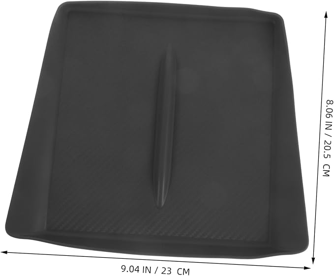 BESTOYARD Center Console -Skid Cordless Charging Pad for Silicone Charger Mat for Secure Phone Charging Car Interior