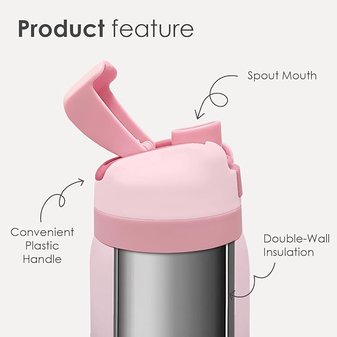 Pilates Insulated Stainless Steel Water Bottle with Straw for Sports and Travel, Pilates Princess, 32oz, Gifts for Women Workout Pilates Lover Birthday Christmas
