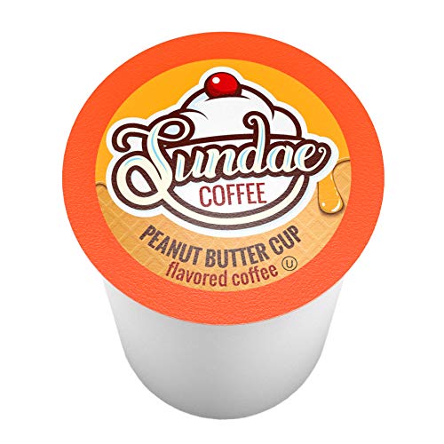 Two Rivers Coffee Ice Cream Flavored Coffee Pods, Variety Sampler Pack for Keurig 2.0 K Cup Brewers, 100 Count
