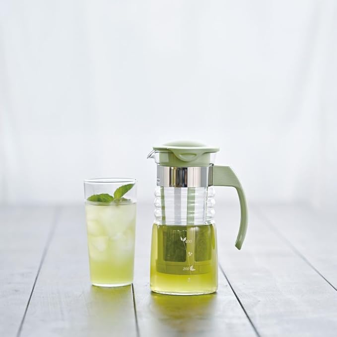 Hario "Mizudashi" Cold Brew Tea Maker, 700ml, Smoky Green