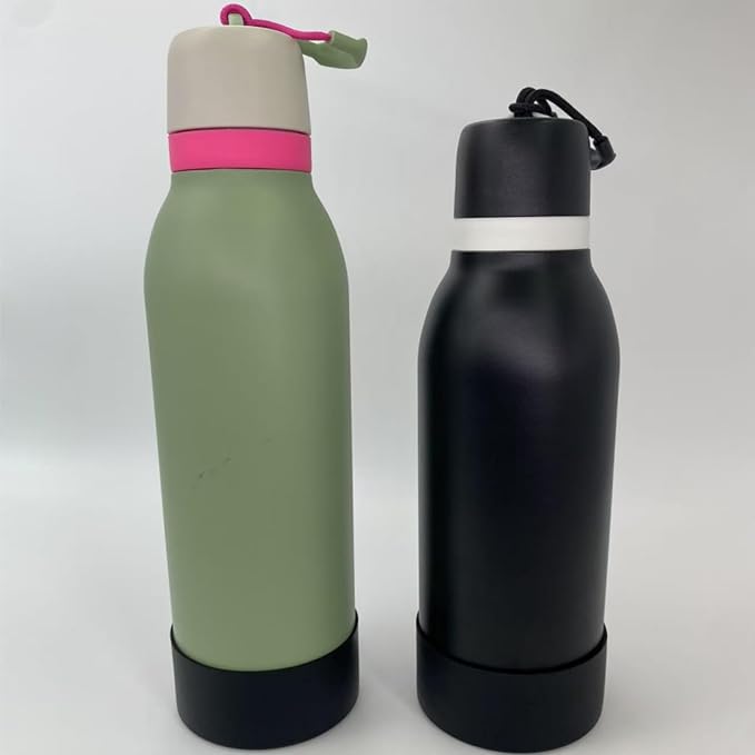 Replacement Lid Compatible with Owala FreeSip Twist Insulated Stainless Steel 18oz 24oz Water Bottle (Rose Red)