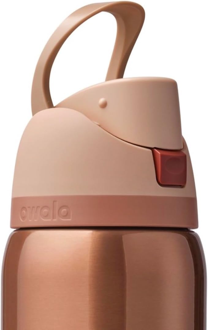 Owala 32oz Stainless Steel FreeSip Water Bottle - In Good Company (Rose Gold)
