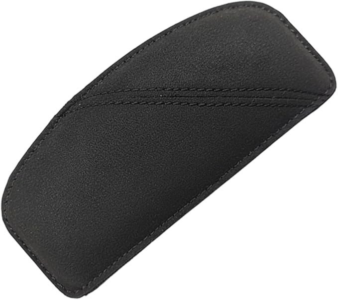 Car Knee Cushion Pad, Comfort Suede & Memory Foam Auto Door Armrest Elbow Protective Pillow, Soft Vehicle Interior Center Console Leg Support Accessories for Most Cars Trucks SUVs(Black)