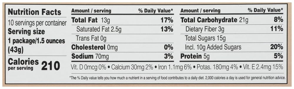 Second Nature Wholesome Medley Trail Mix 10 Pack, 15 Oz