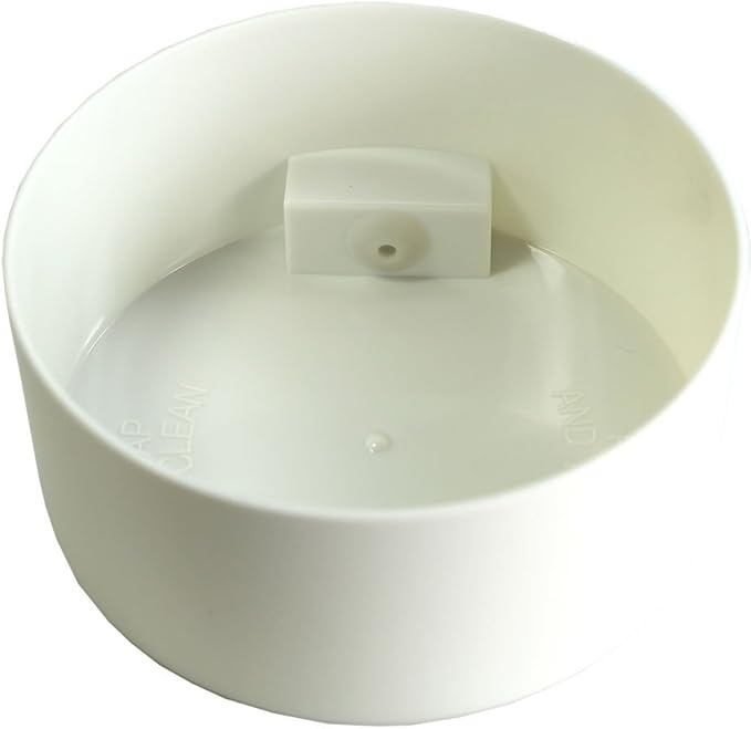 Coffeevac 1/2 LB – Patented Airtight Container | Multi-use Vacuum Container Works as Smell Proof Containers for Ground Coffee and Coffee Bean Containers. White Cap and Body