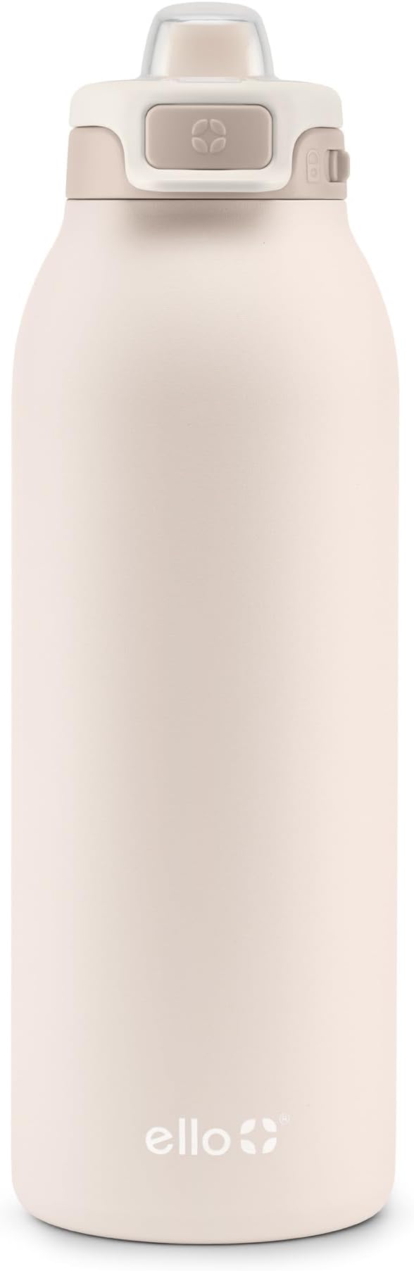Ello Pop & Fill Insulated Stainless Steel Water Bottle with Quick Fill Lid, Leakproof Locking, Sip or Chug Spout, BPA-Free, Double Wall Vacuum Insulated for Sports, Travel & School- 22oz / 32oz / 40oz