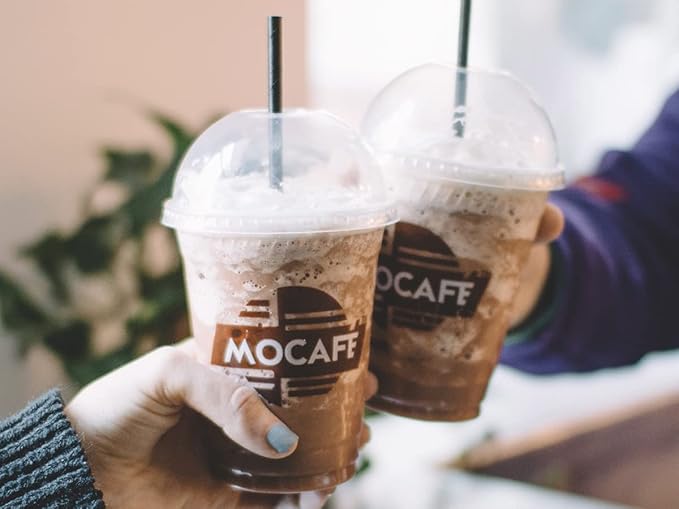 MOCAFE Maui Mocha Frappe Mix, Blended Iced Coffee Powder made with Kona Coffee Blend, 3lb bulk bag