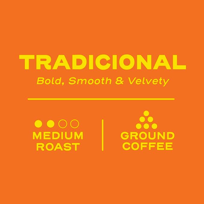 Sello Rojo Tradicional Medium Roast Ground Coffee, 10 oz