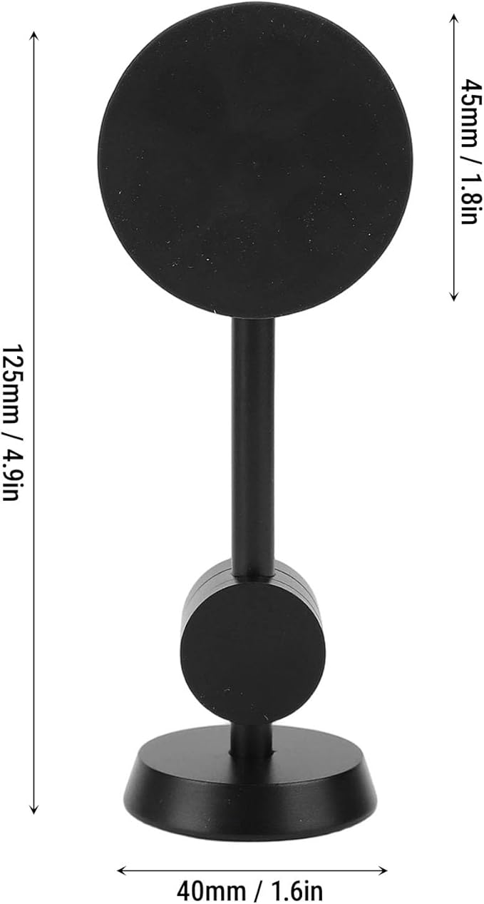 Magnetic Puck Screen Stand, Aluminum Alloy Coffee Filter Rack Bracket with Strong Magnet for Italian Coffee Machine Accessory