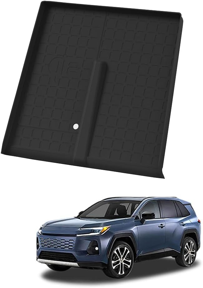 Car Wireless Charger for RAV4 2026 Silicone Material Non-Slip Upper Center Console Wireless Charging Pad Phone Charging Tray Daily Commute RAV4 Accessories