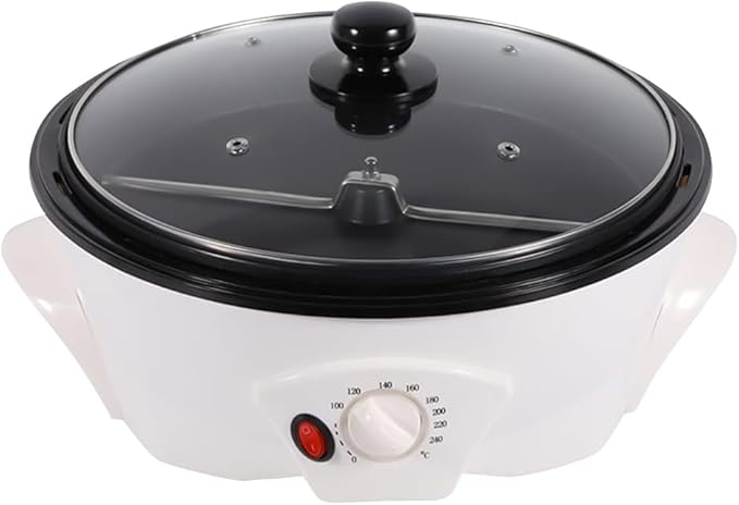 Coffee Roaster Machine for Home Use, 500g Household Electric Coffee Bean Roasters Machine, 0-240℃ Non-Stick for Cafe Shop Home Use