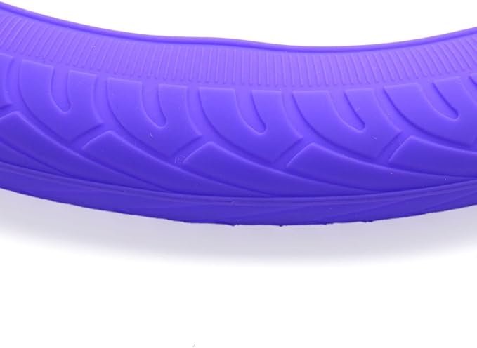 uxcell Universal Purple Silicone Anti-Slip Steering Wheel Cover Protector for Car Vehicle