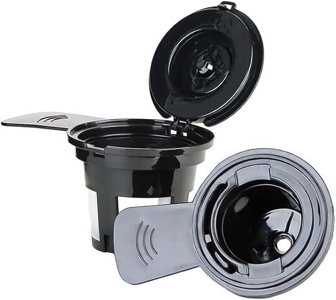 BELLA Single Serve Coffee Maker, Dual Brew, K-cup Compatible - Ground Coffee Brewer with Removable Water Tank & Adjustable Drip Tray, Perfect for Travel Mug