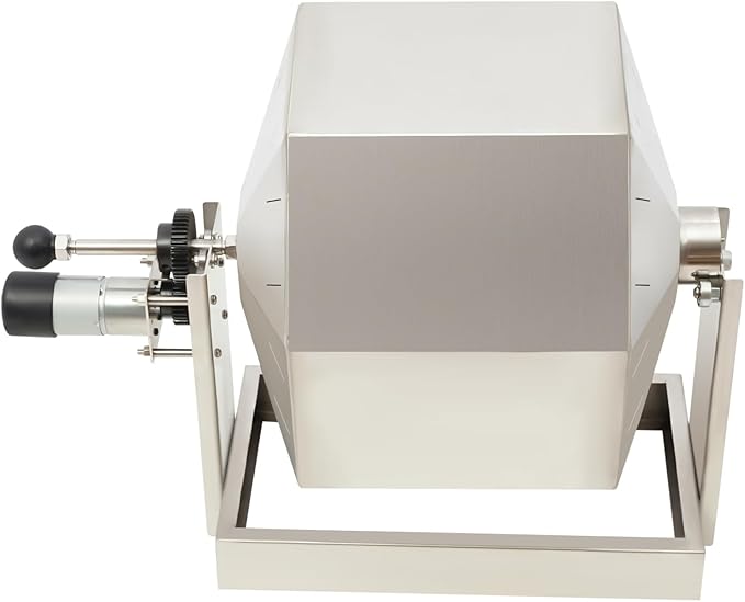 PERFERATE Automatic Coffee Bean Roaster 14.5L Stainless Steel Coffee Roaster Machine with Speed Controller Automatic Rotary Gas Burner Roaster Drum for Nuts, Commercial Home Use