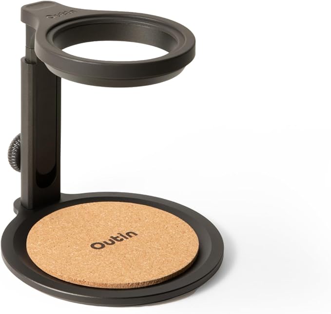 OutIn Detachable Universal Coffee Stand with Cork Pad,Portable Espresso Machine Stand,Pour Over Coffee Stand Easy to Carry